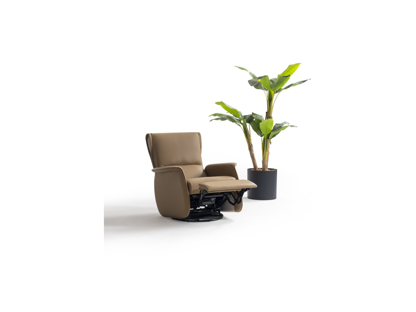 SNOW SWIVEL RECLINER ARMCHAIR