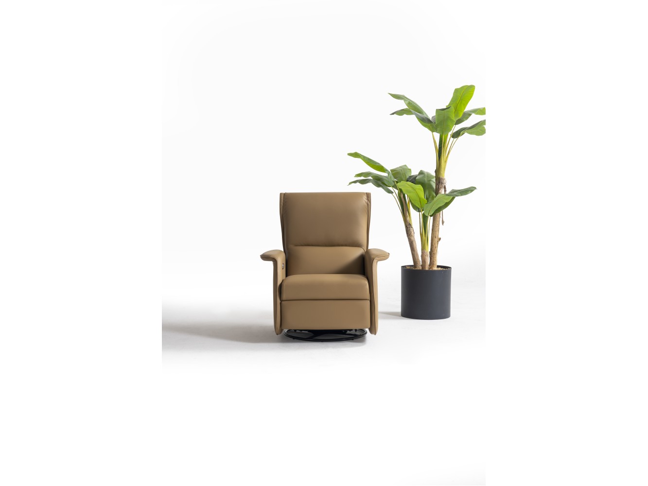 SNOW SWIVEL RECLINER ARMCHAIR