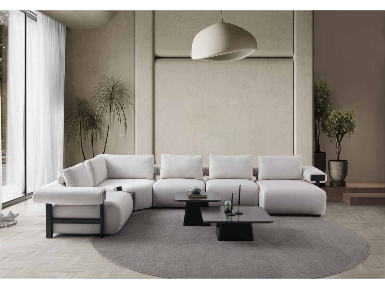 TOSCANA SECTIONAL CORNER SOFA SET