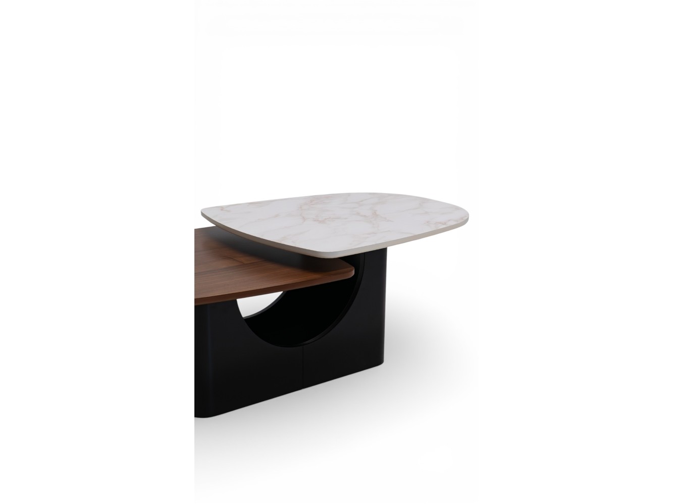 672 Walnut White Marble