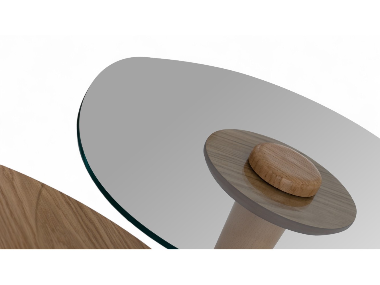 687 Light Oak Set Of 3