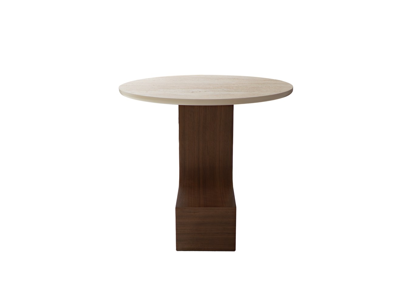 681 - 675 Walnut Travertine Set Of 2