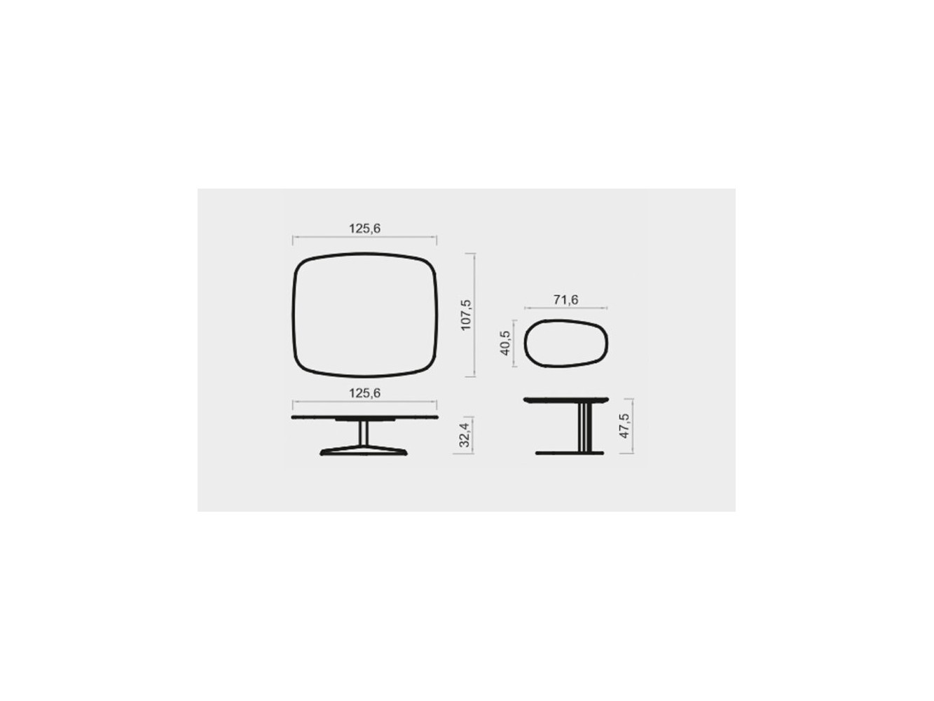 Bien Center Table Set