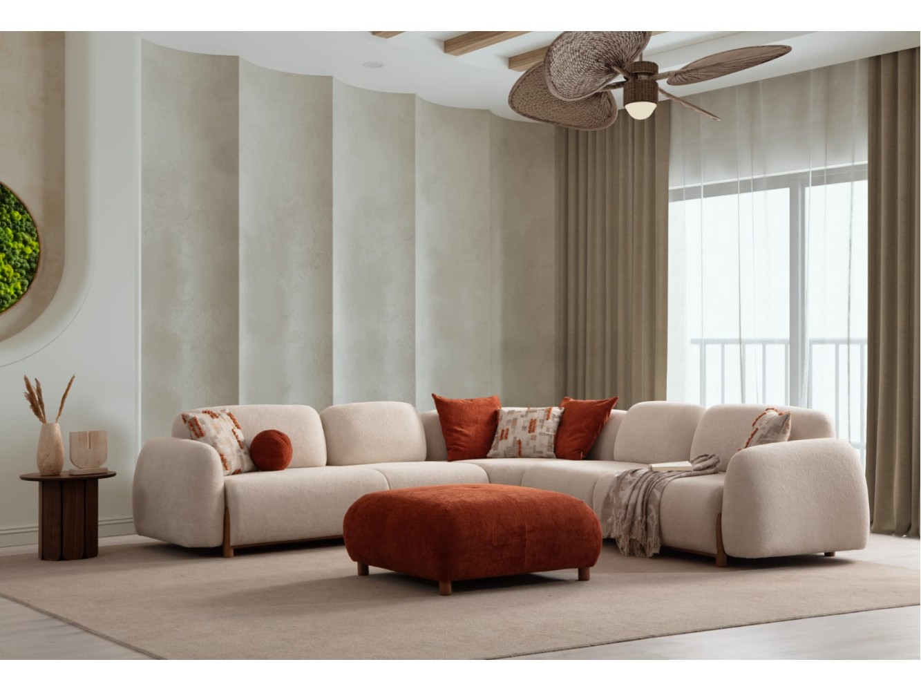 Sofia Corner Sofa Set