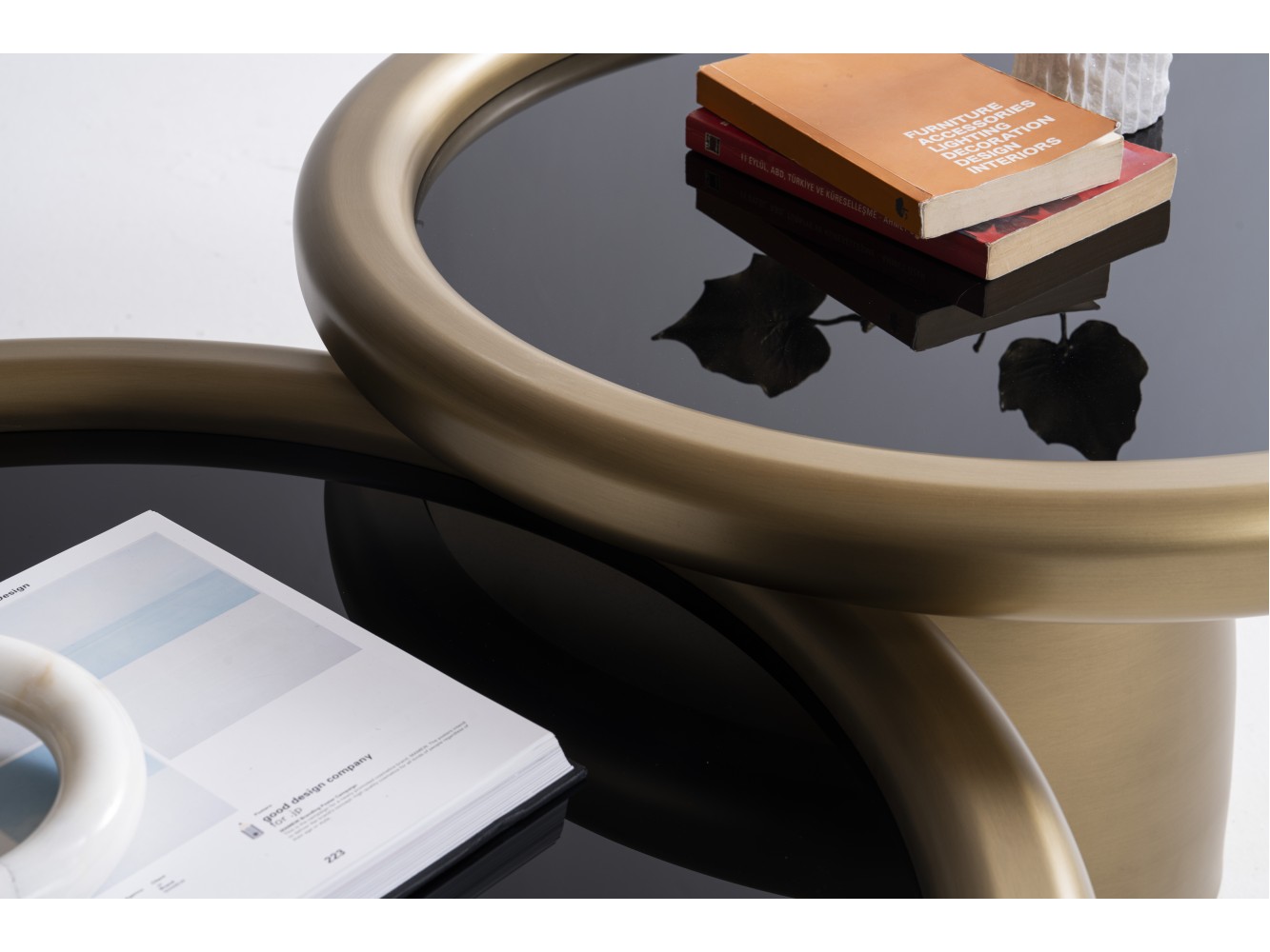 950 Patina Gold Black Set Of 3