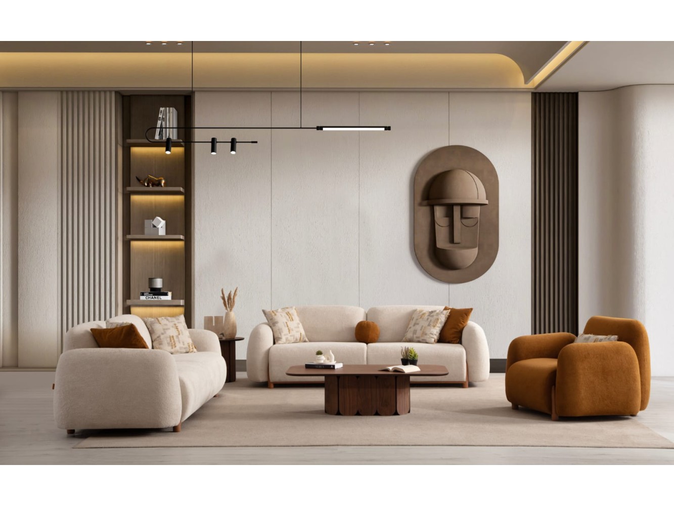 Sofia Sofa Set 3-3-1