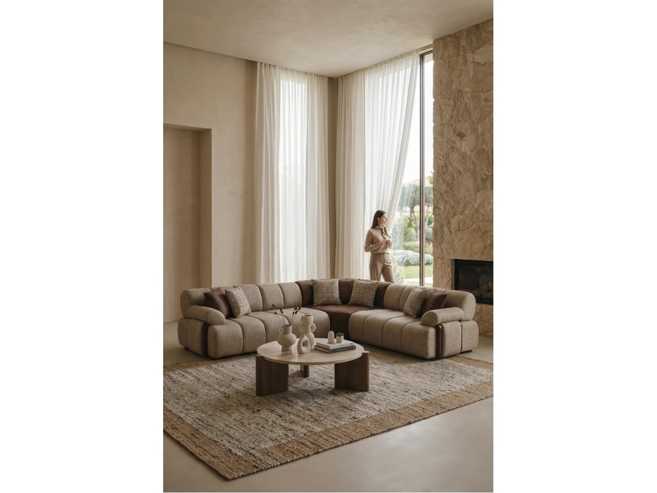Marsilya Corner Sofa Set