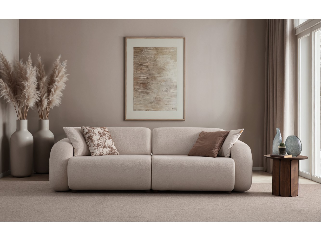 Venedik Sofa Set-3-3-1