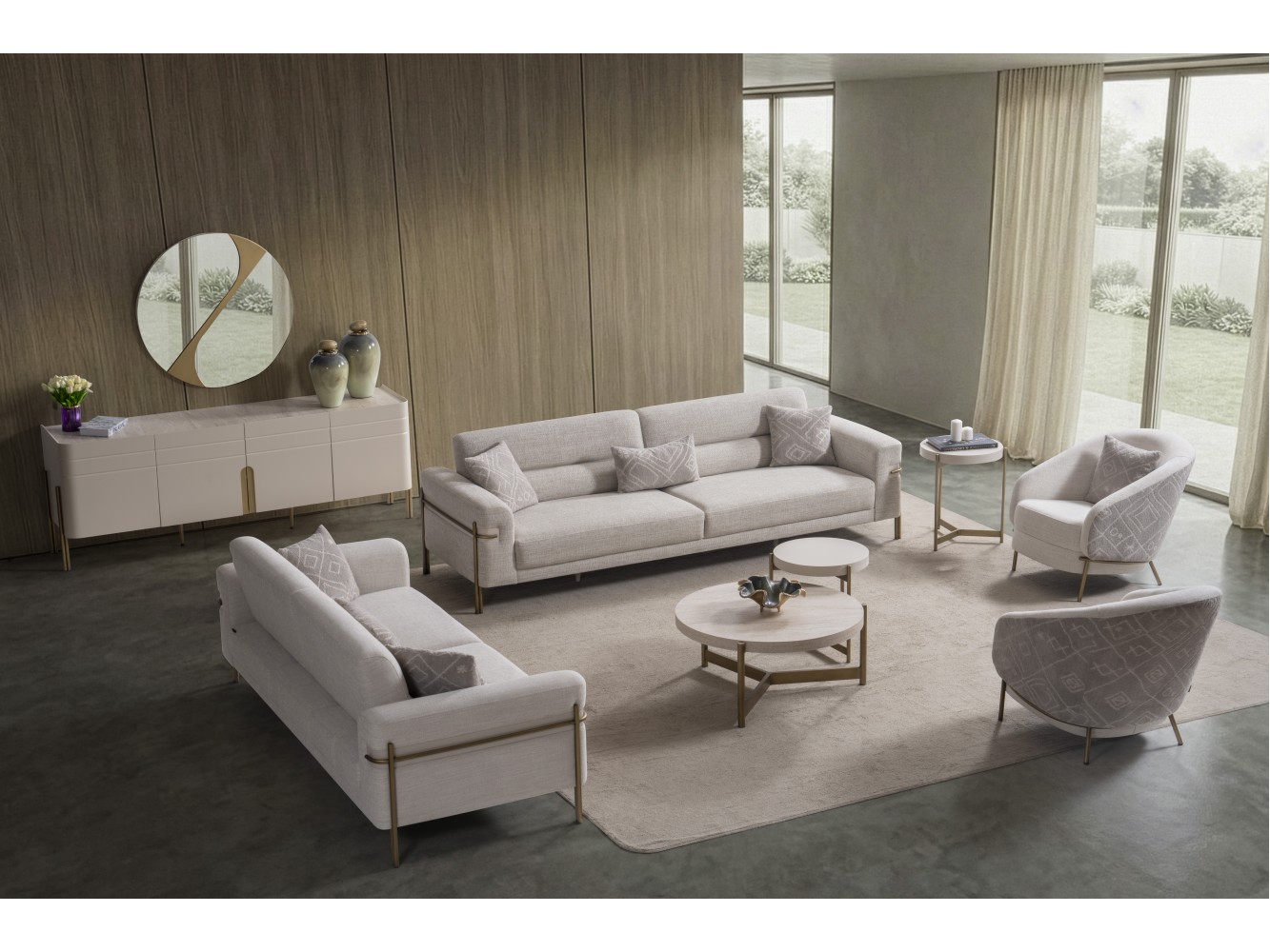 İnci Sofa Set