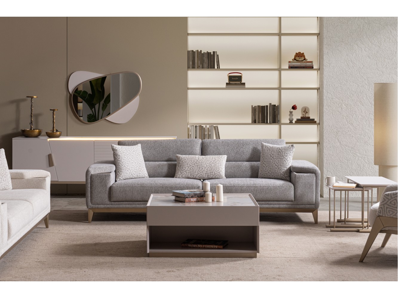 Ares Sofa Set