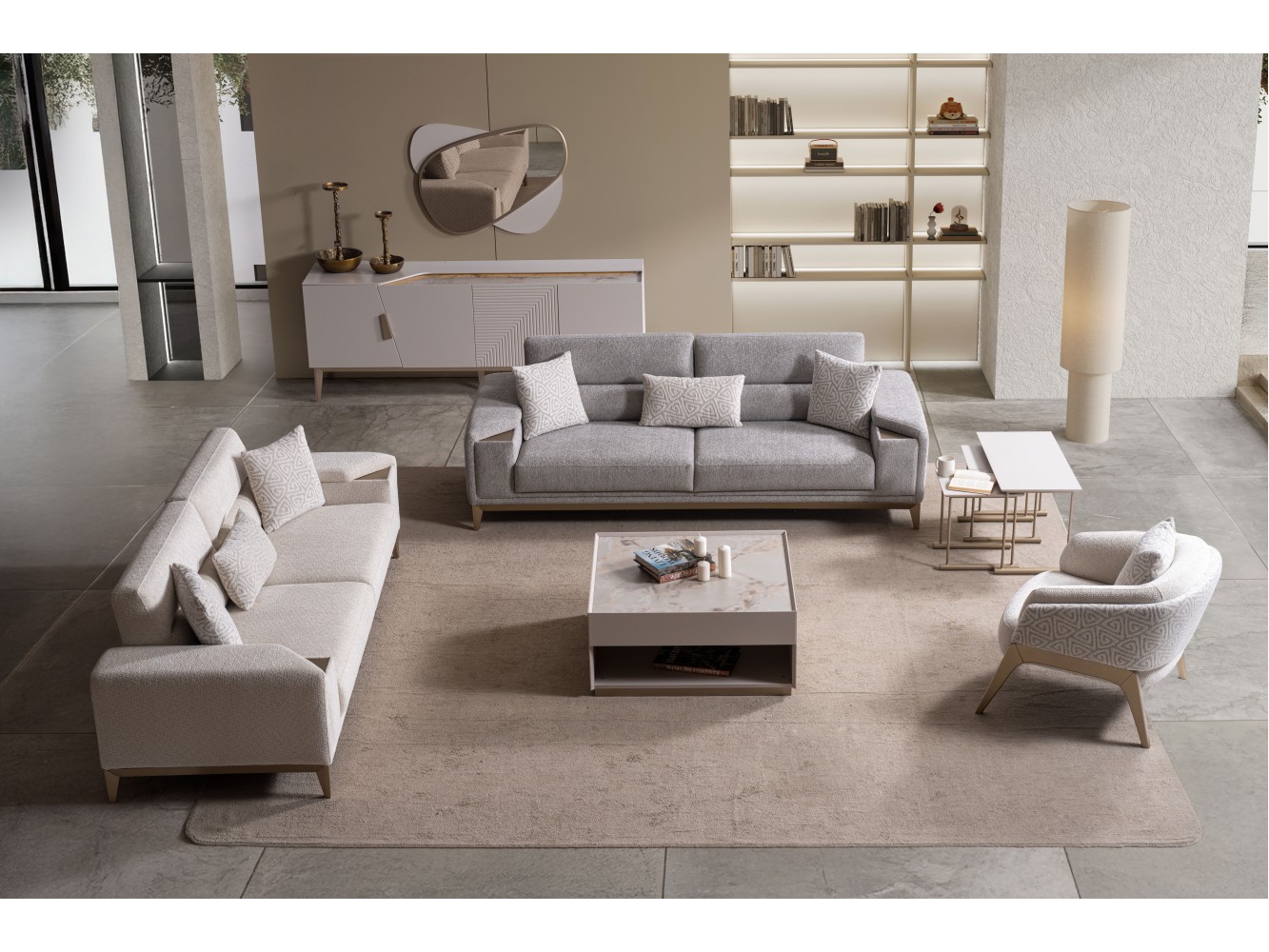 Ares Sofa Set