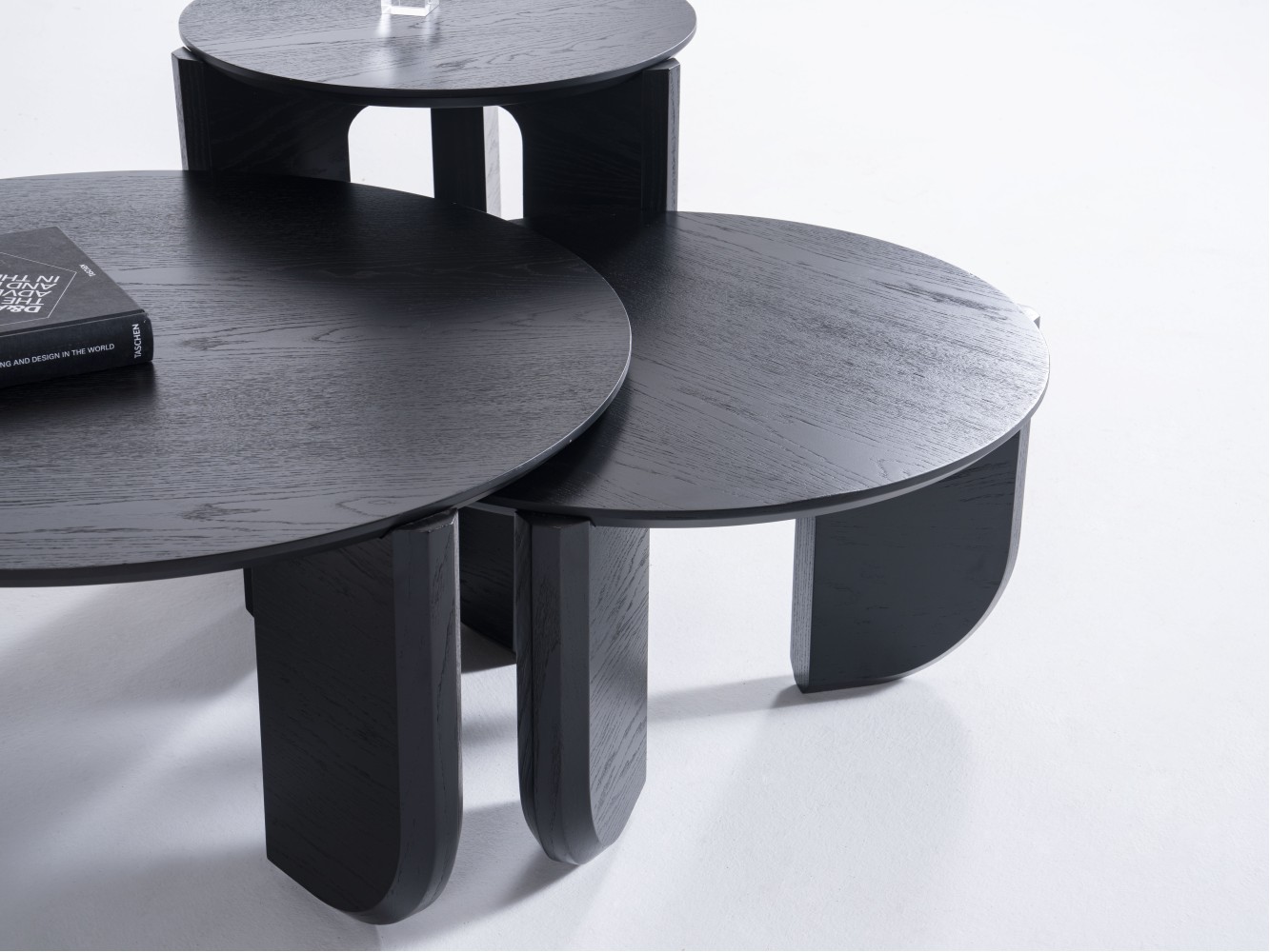 720 Black Oak Set Of 3