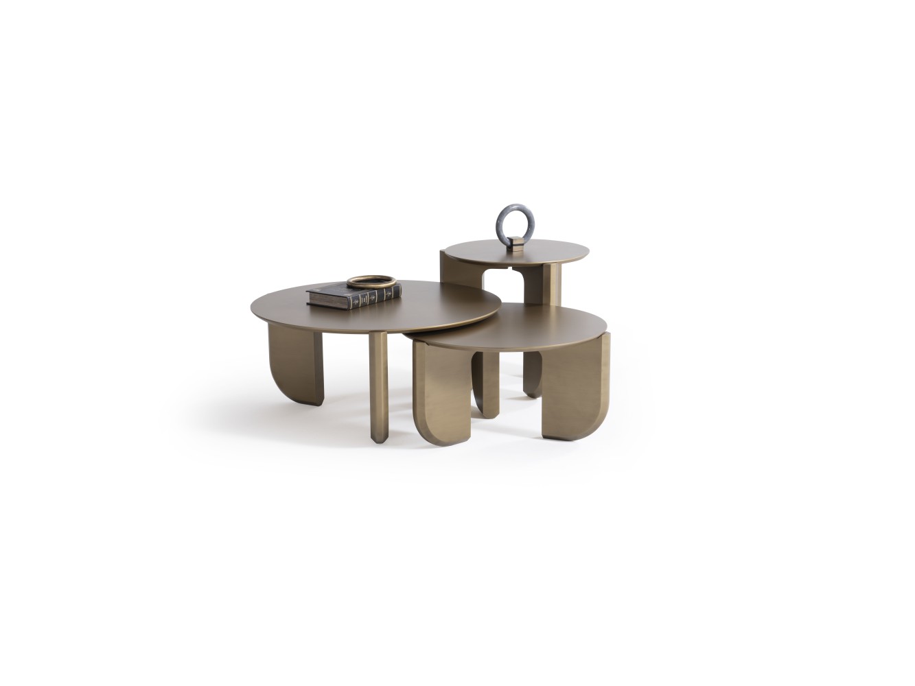 720 Patina Gold Set Of 3