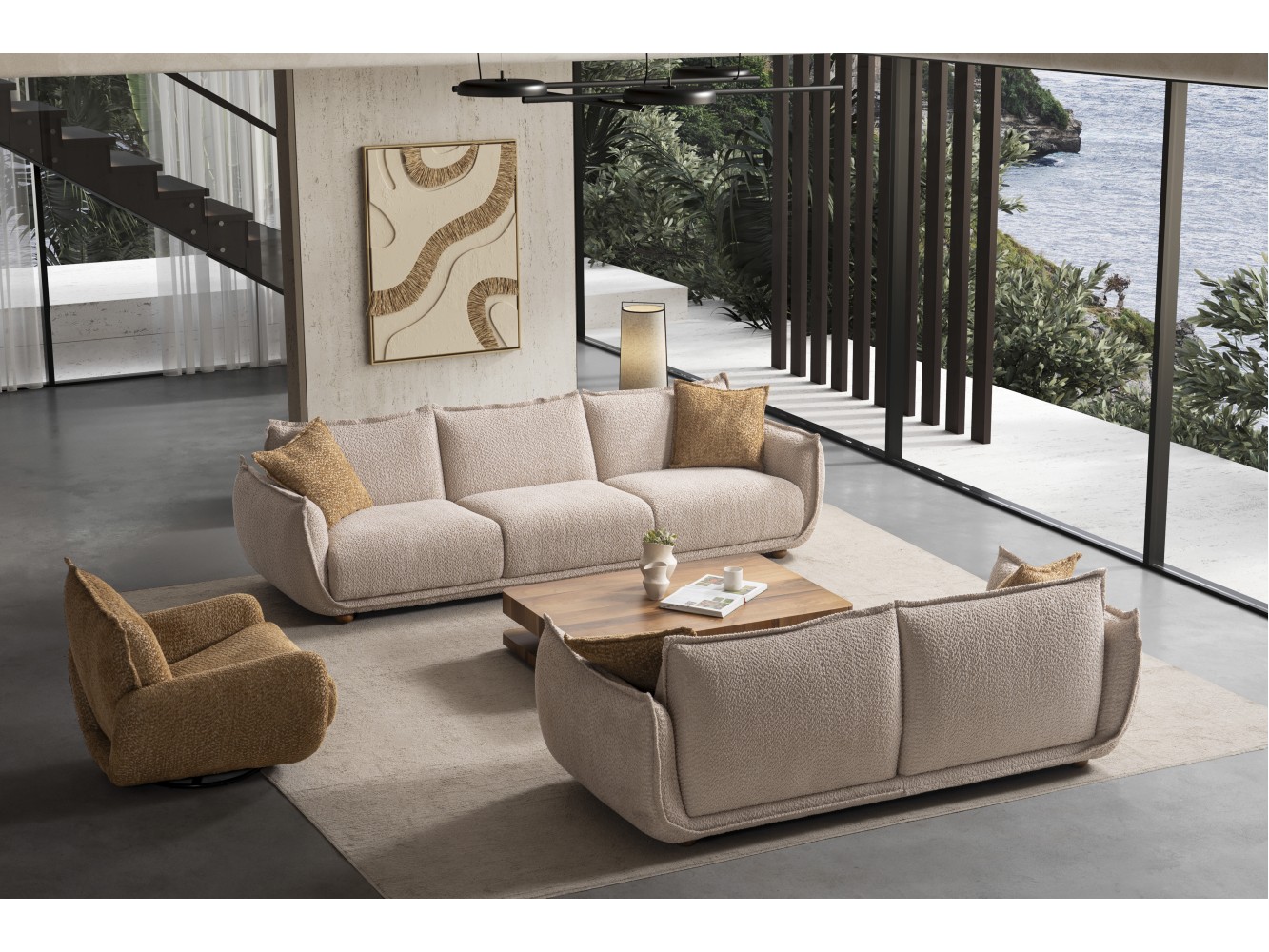 HARMONY SOFA SETS BY OKAN SOFA