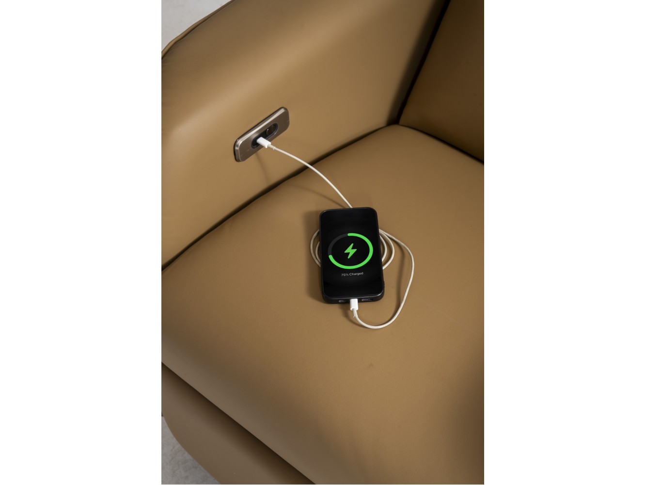 SNOW SWIVEL RECLINER ARMCHAIR