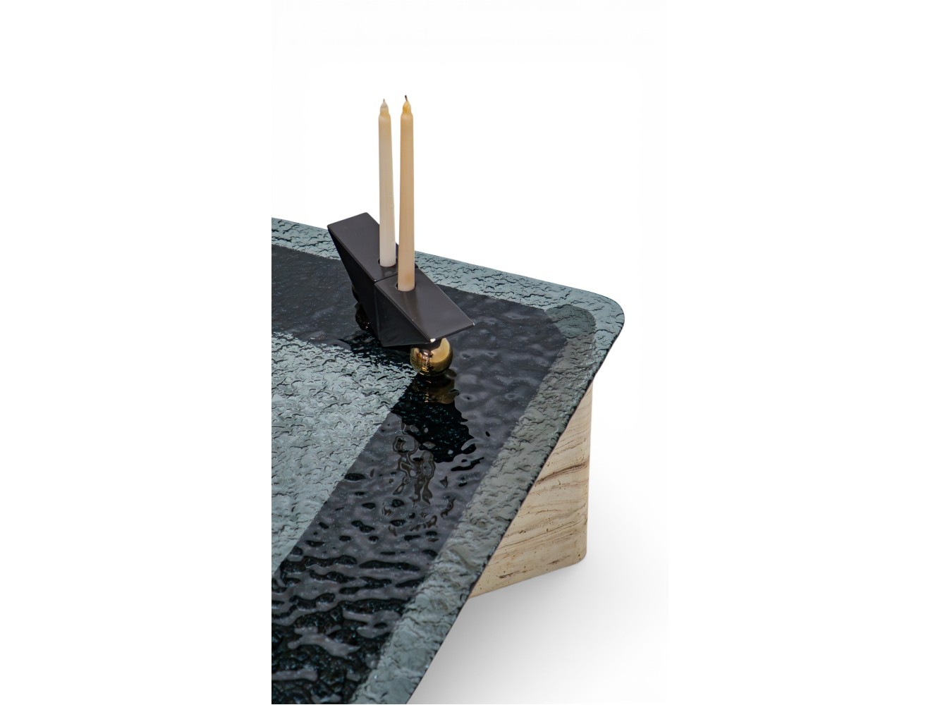 807 - 808 Travertine Set Of 2