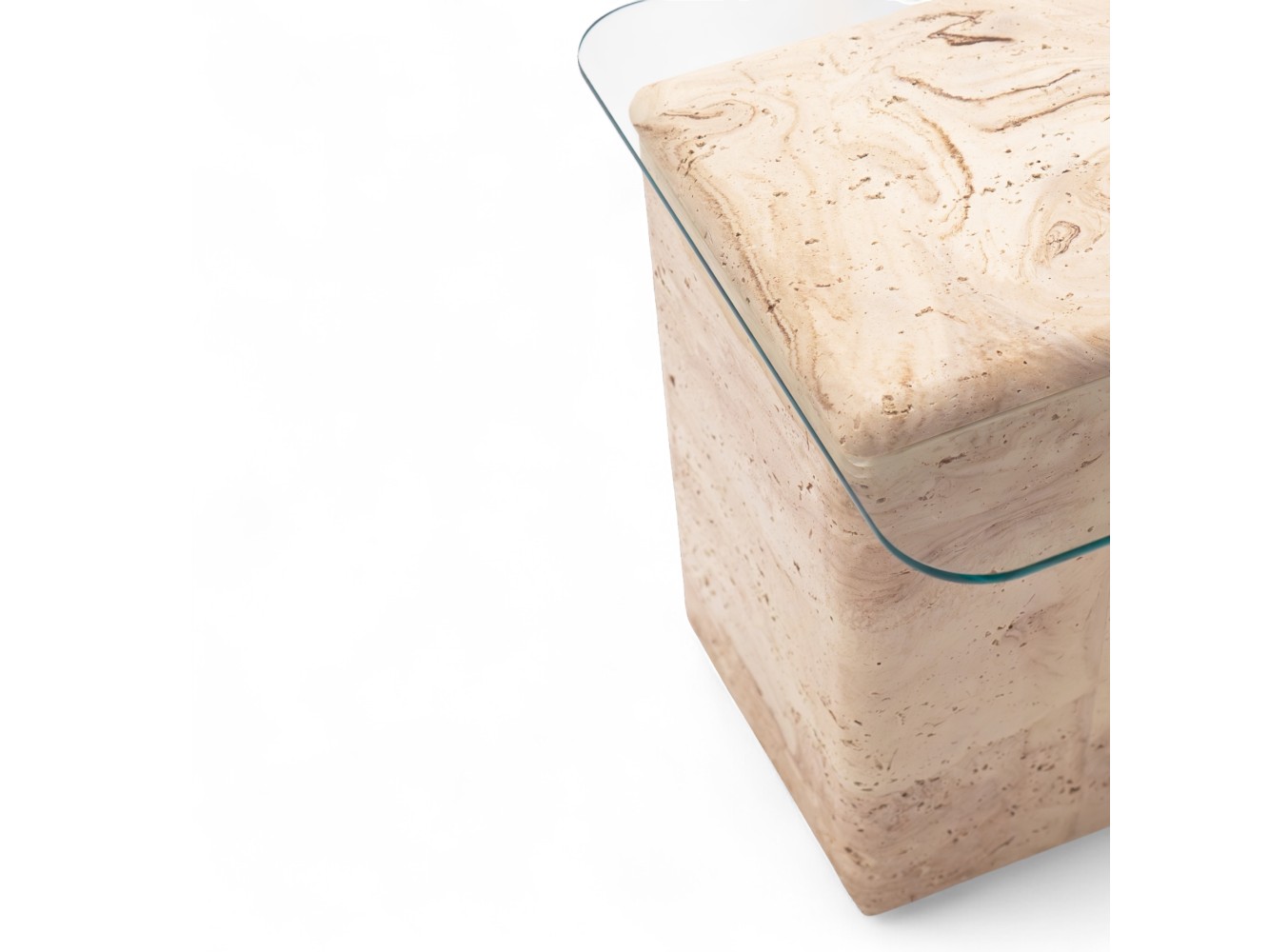 951 - 946 Travertine Set Of 2