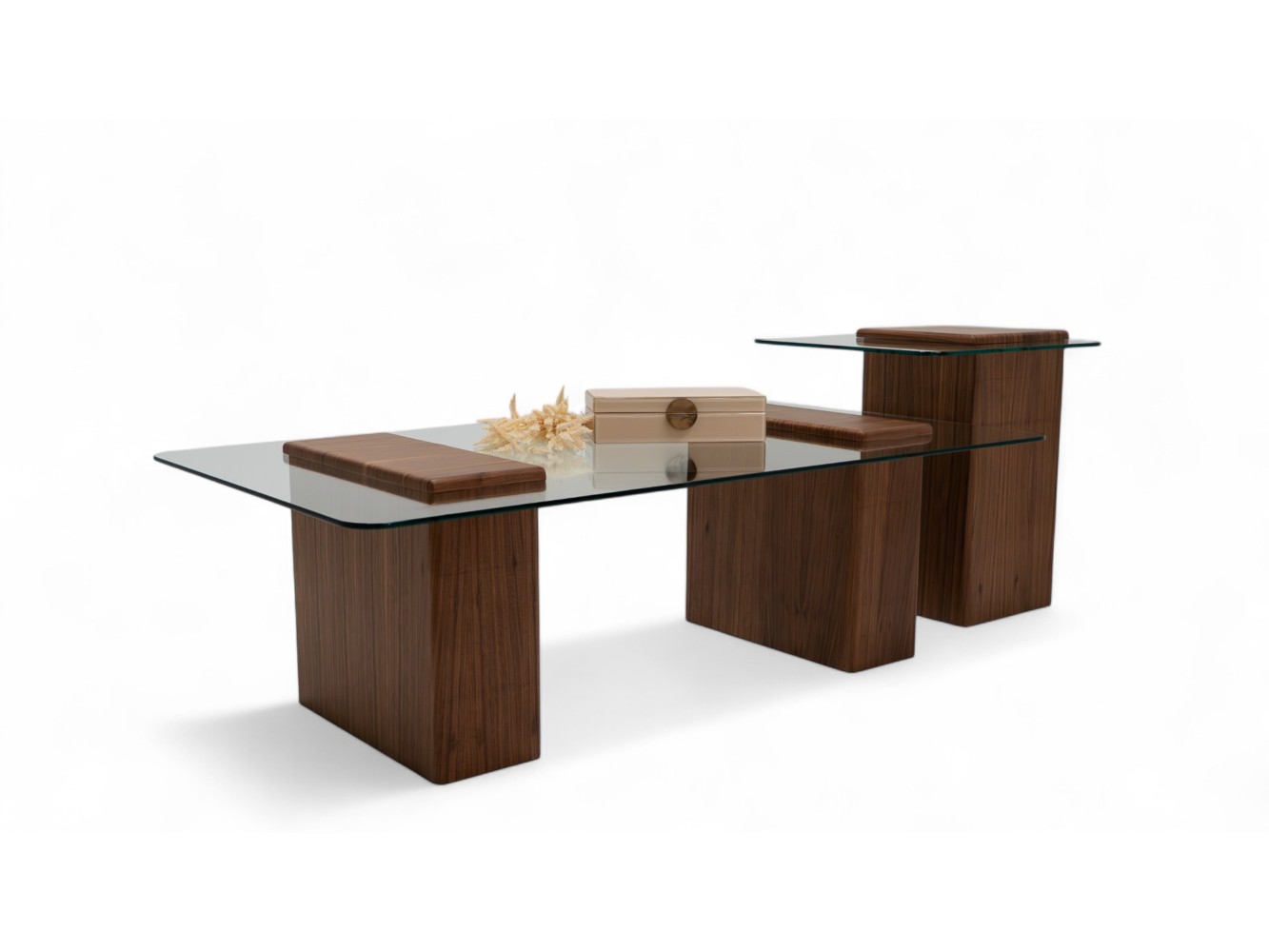 945 - 946 Walnut Set Of 2