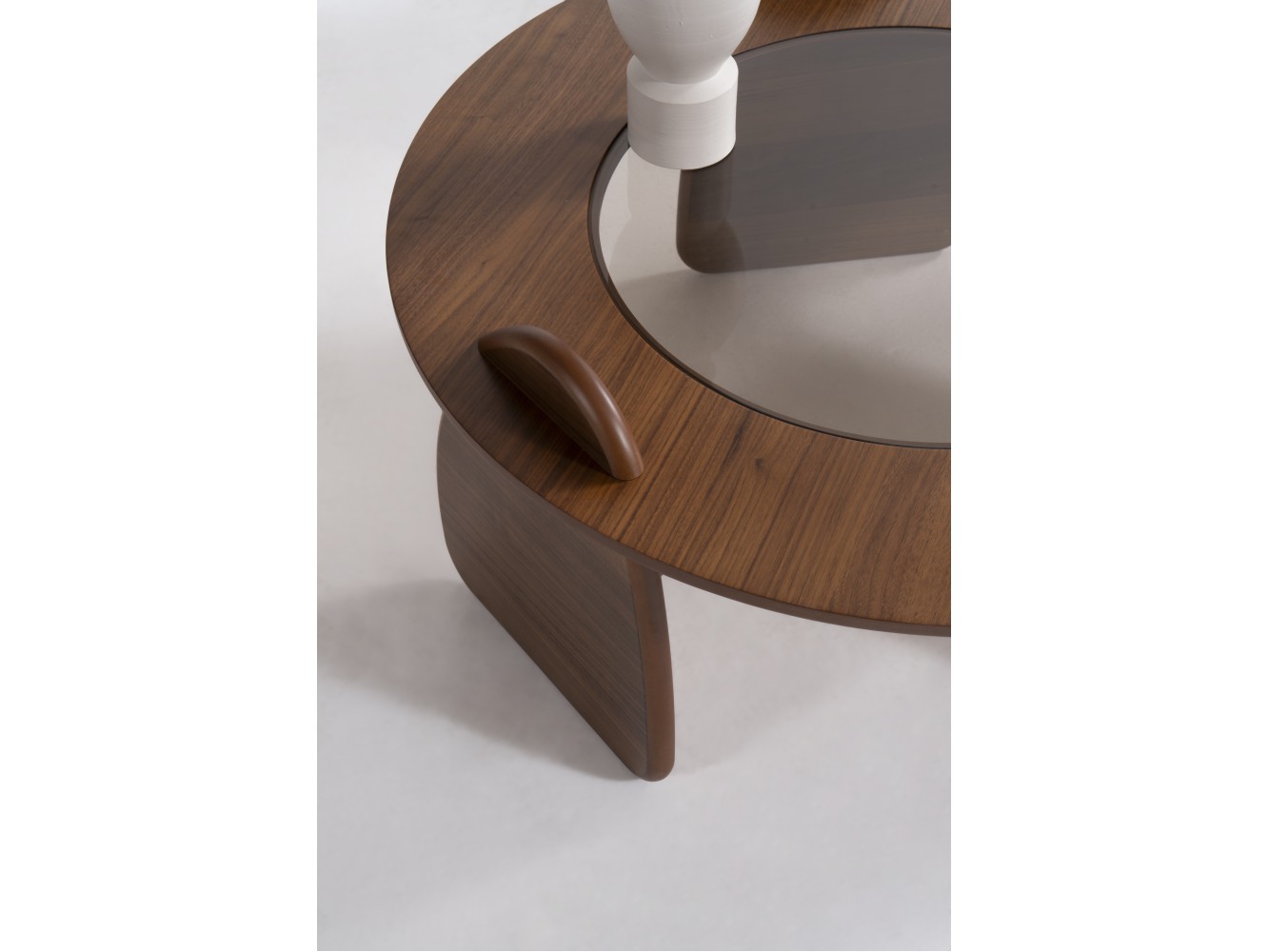 087 - 088 Walnut Bronze Set Of 2