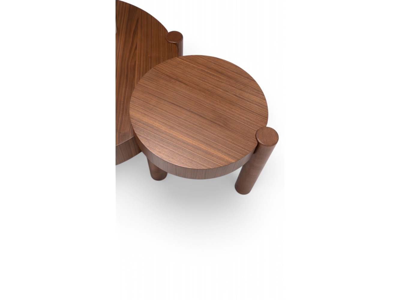 670 - 671 Walnut  Set Of 2