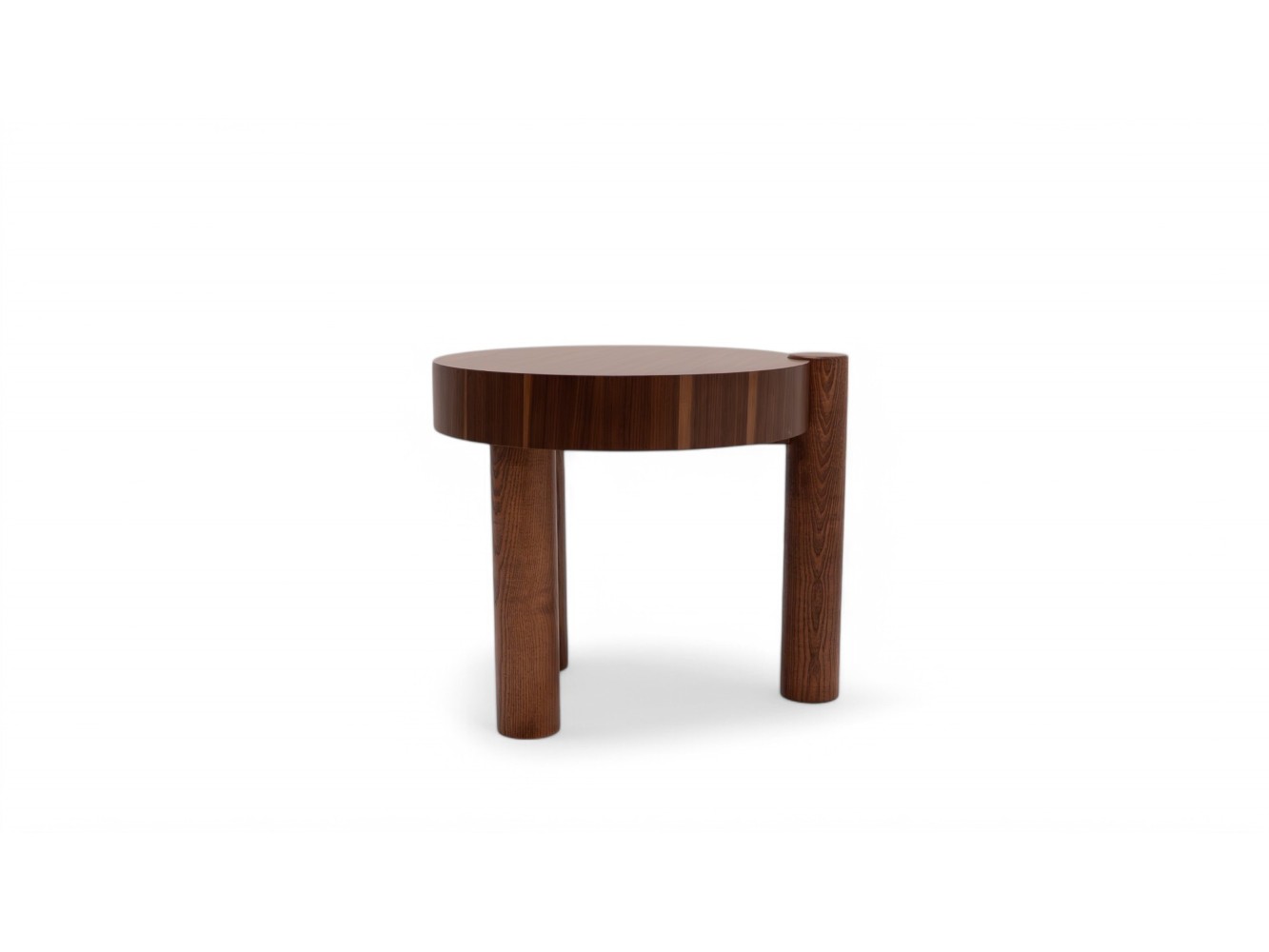 670 - 671 Walnut Travertine Set Of 2