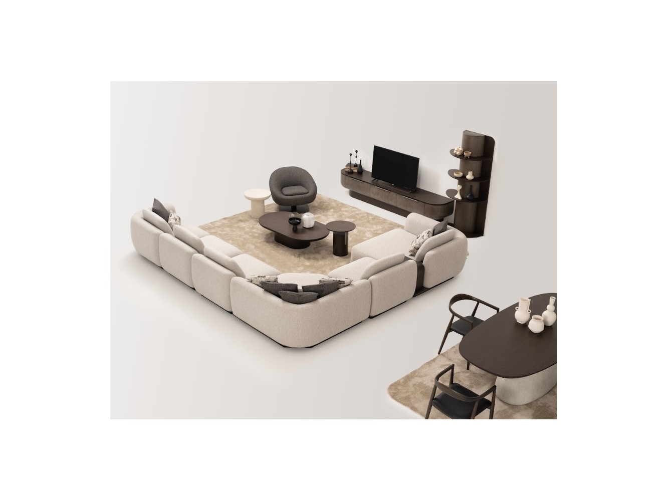 LOCO CORNER SOFA SET