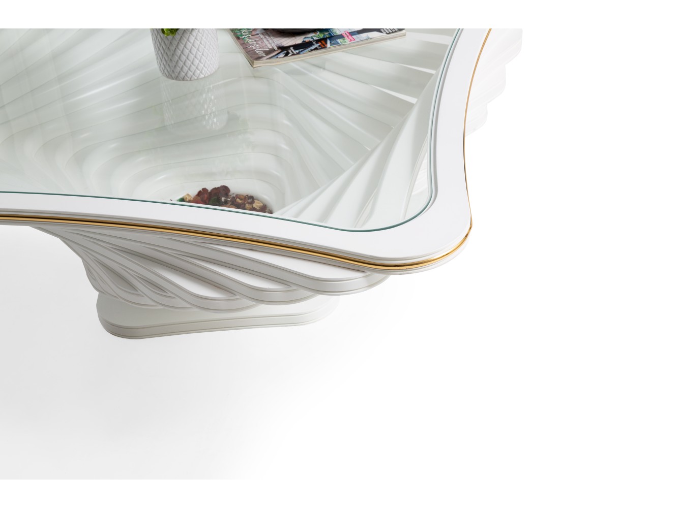 153 - 353 White Gold Line Set Of 2