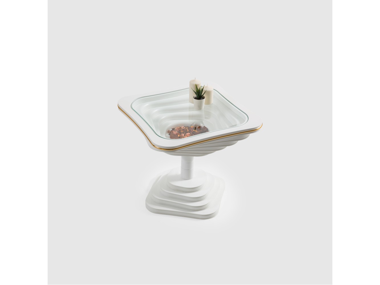 153 - 353 White Gold Line Set Of 2