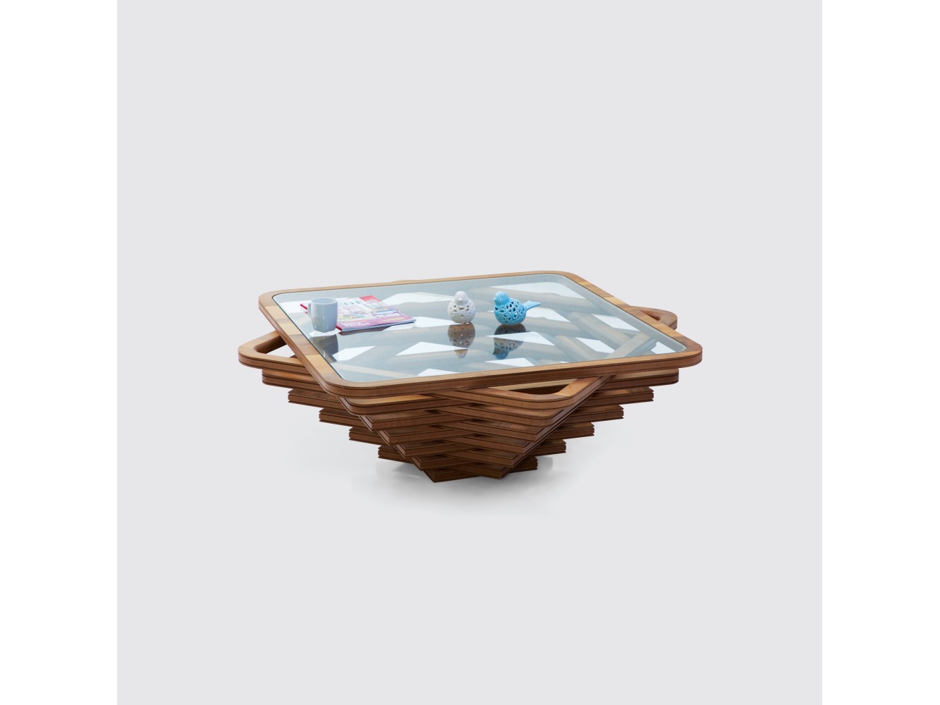 135 - 315 Walnut Set Of 2