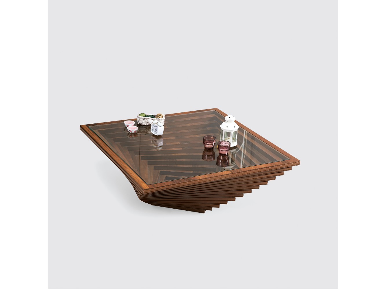 129 -319 Walnut Set Of 2