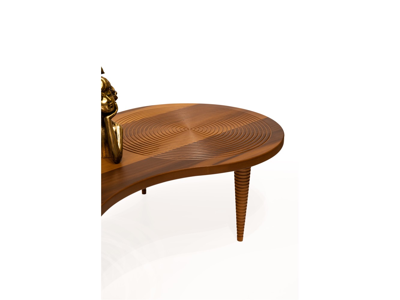 001 Walnut Clear Glass