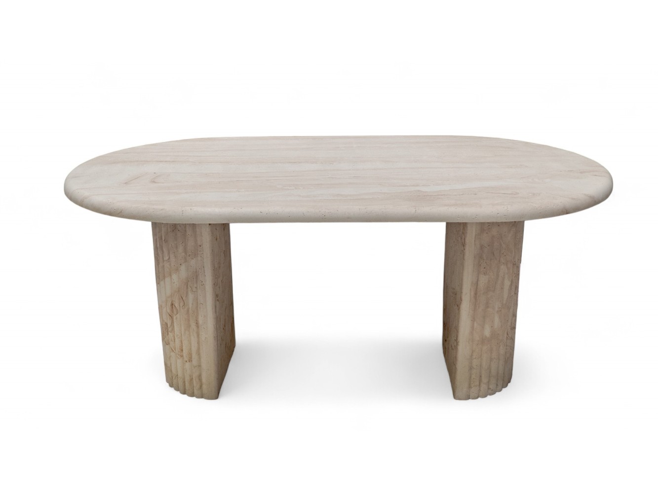 117 Travertine Dining Table