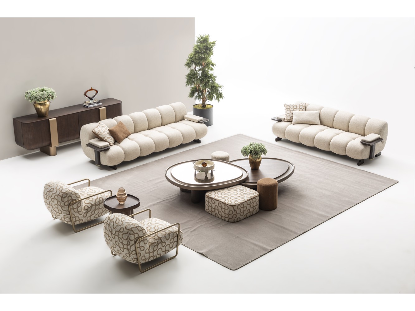 Oreo Sofa Set