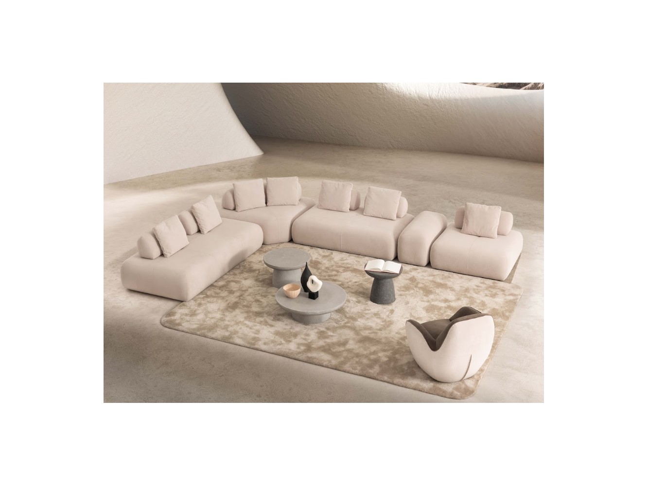 MARSHMELLOW CORNER SET