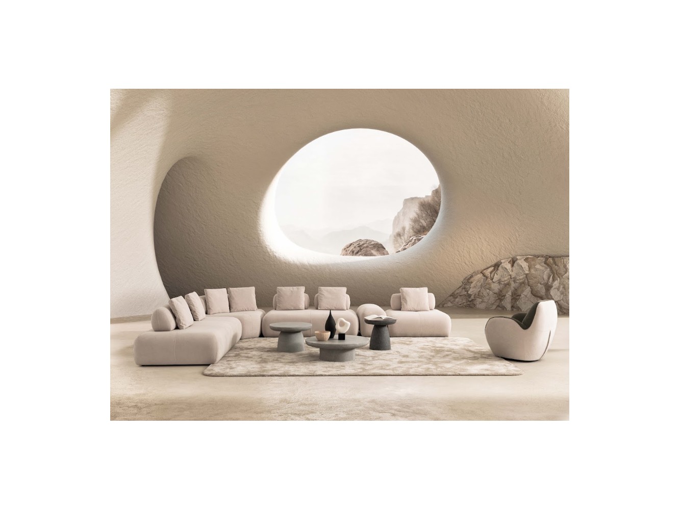 MARSHMELLOW CORNER SET