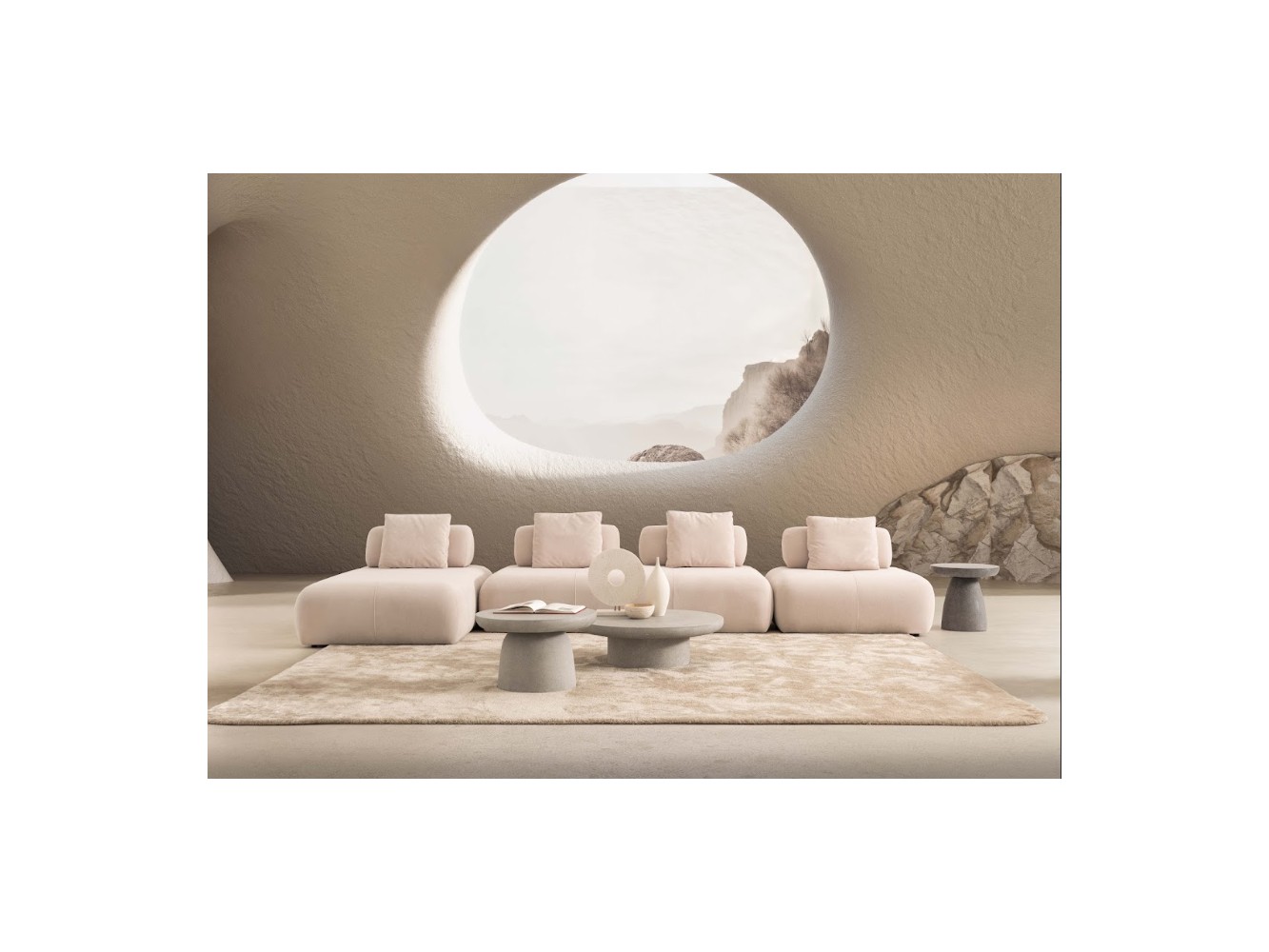 MARSHMELLOW CORNER SET