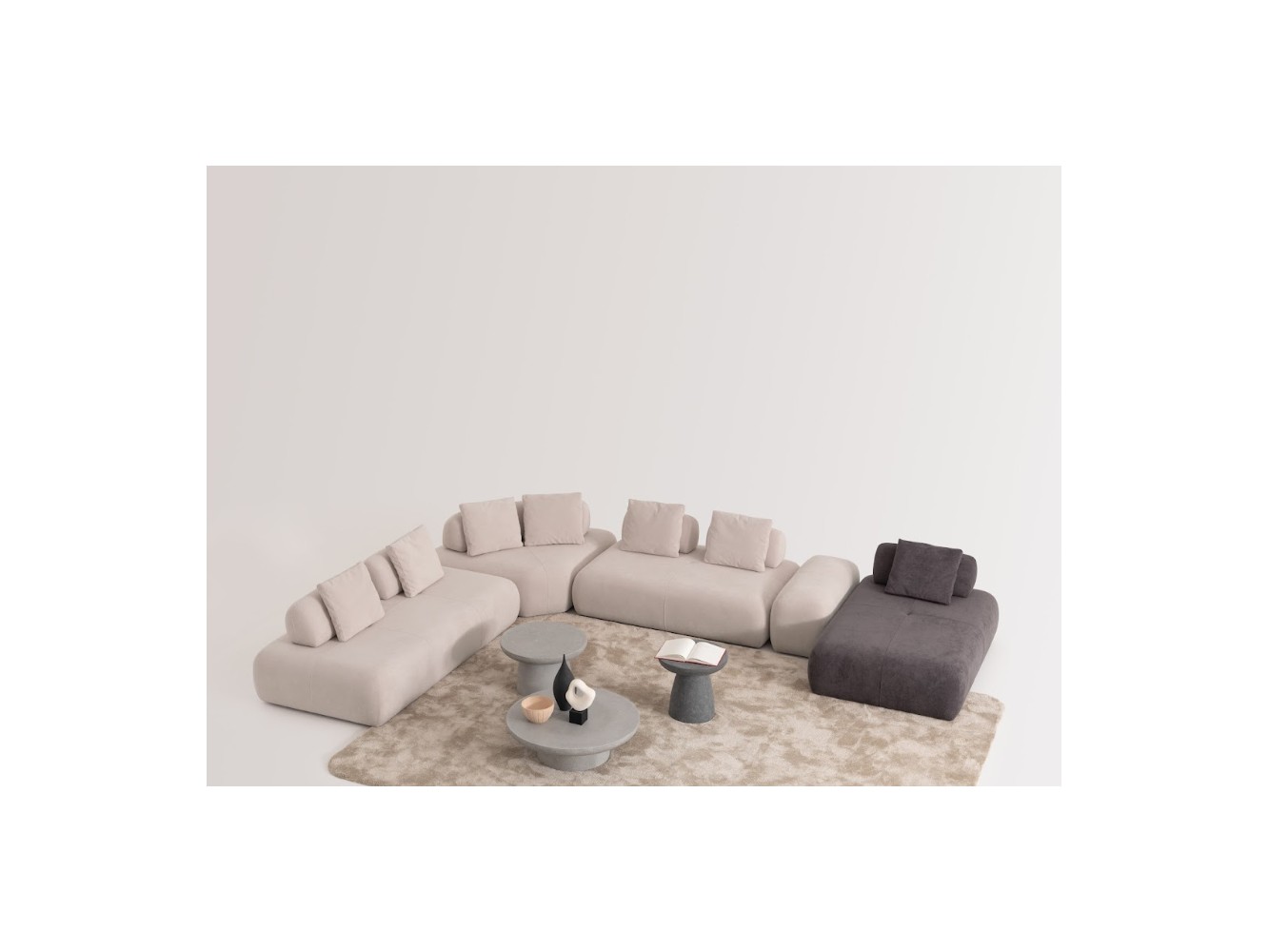MARSHMELLOW CORNER SET