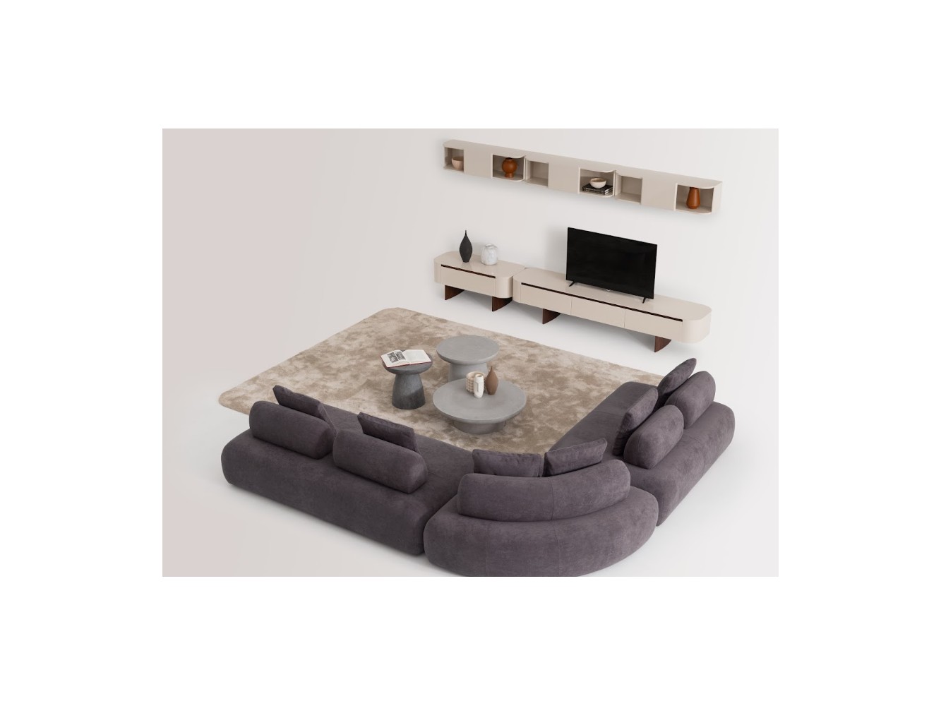 MARSHMELLOW CORNER SET