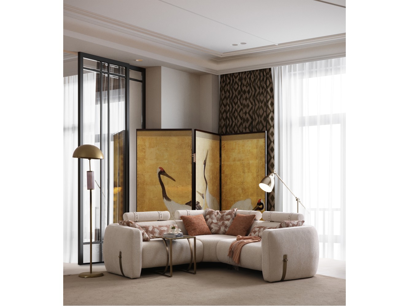 Berlin Corner Sofa Set