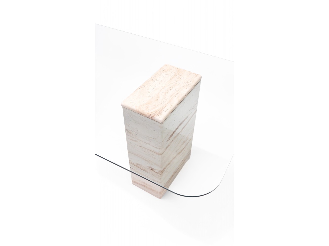 940 Travertine Dining Table