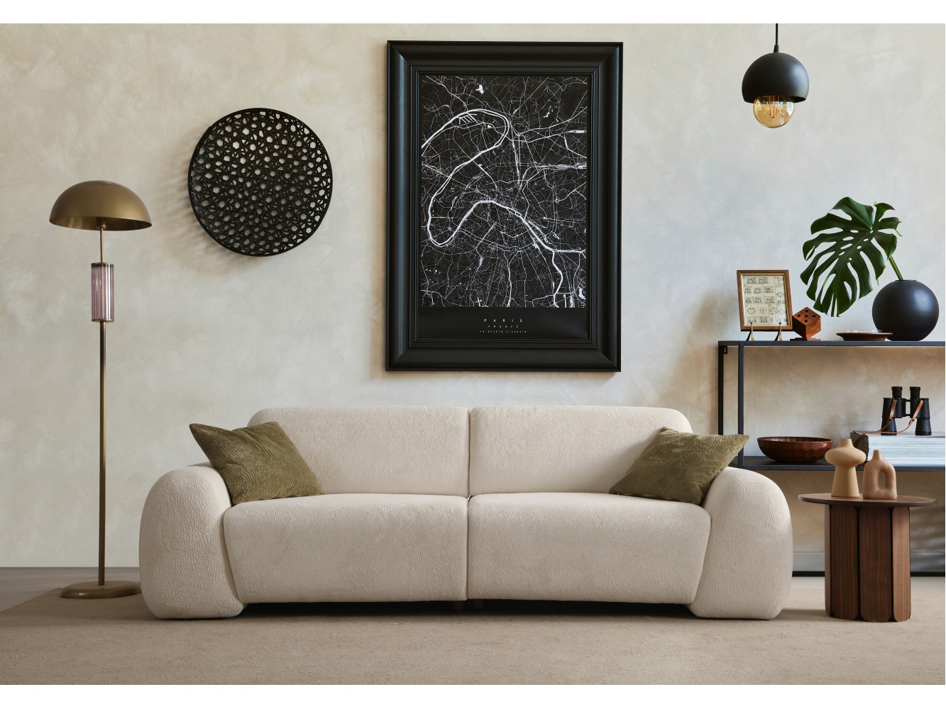 Palermo Sofa Set-3-3-1