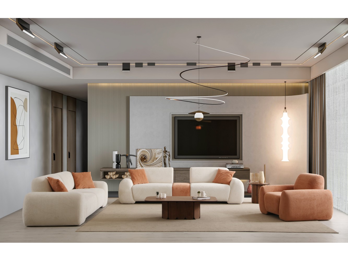 Palermo Sofa Set-3-3-1