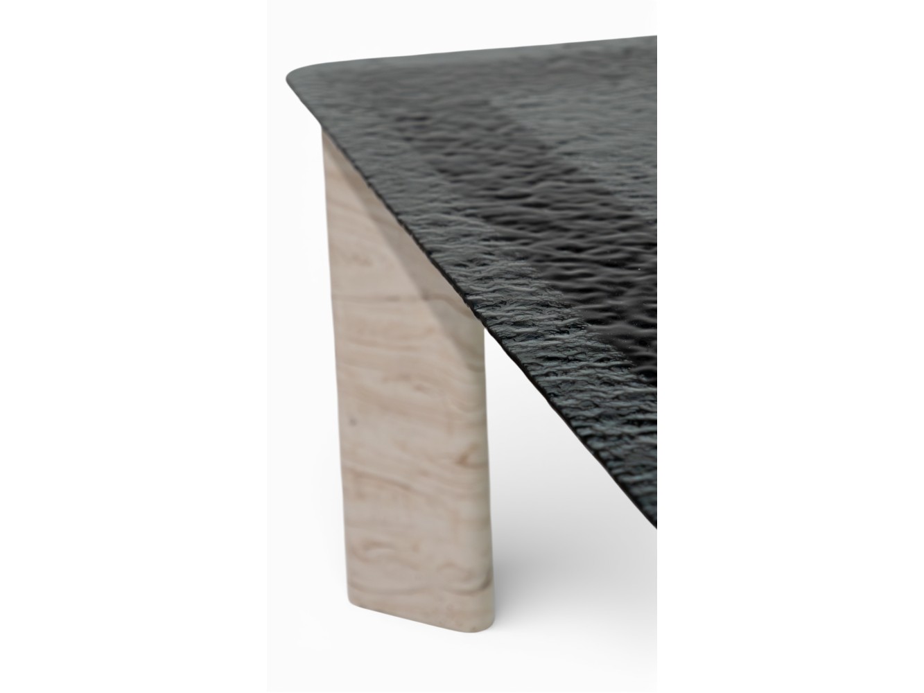 412 Travertine Smoked Fusion Glass