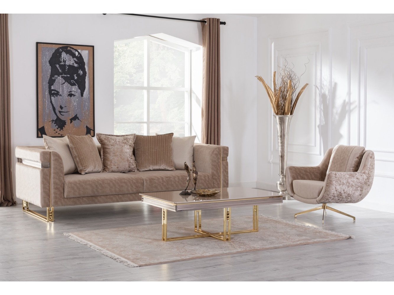 Gucci Sofa Set-3-3-1