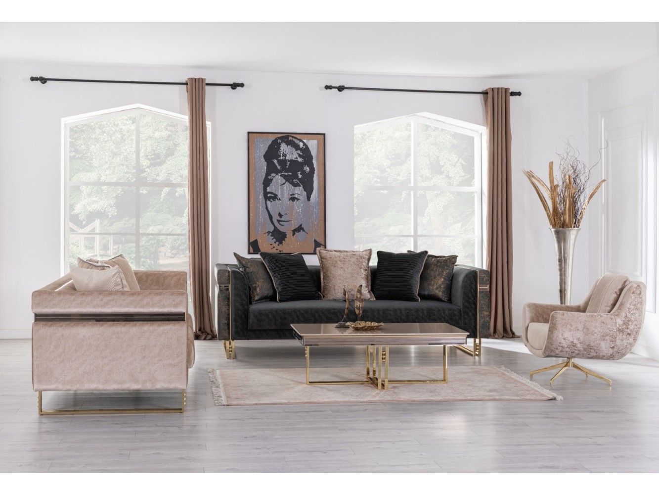 Gucci Sofa Set-3-3-1