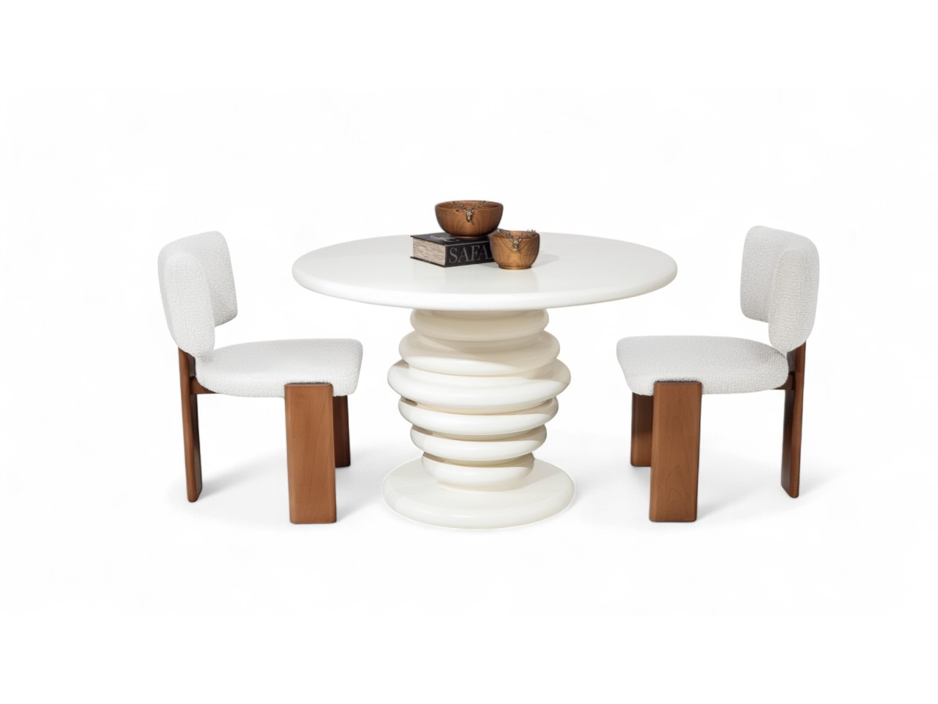 096 Cream Dining Table
