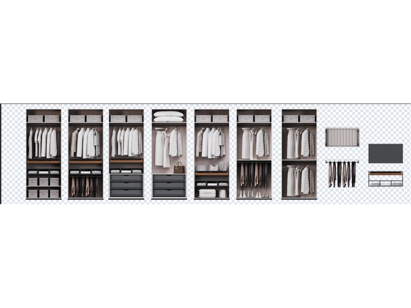 DOMINO WALK-IN CLOSET