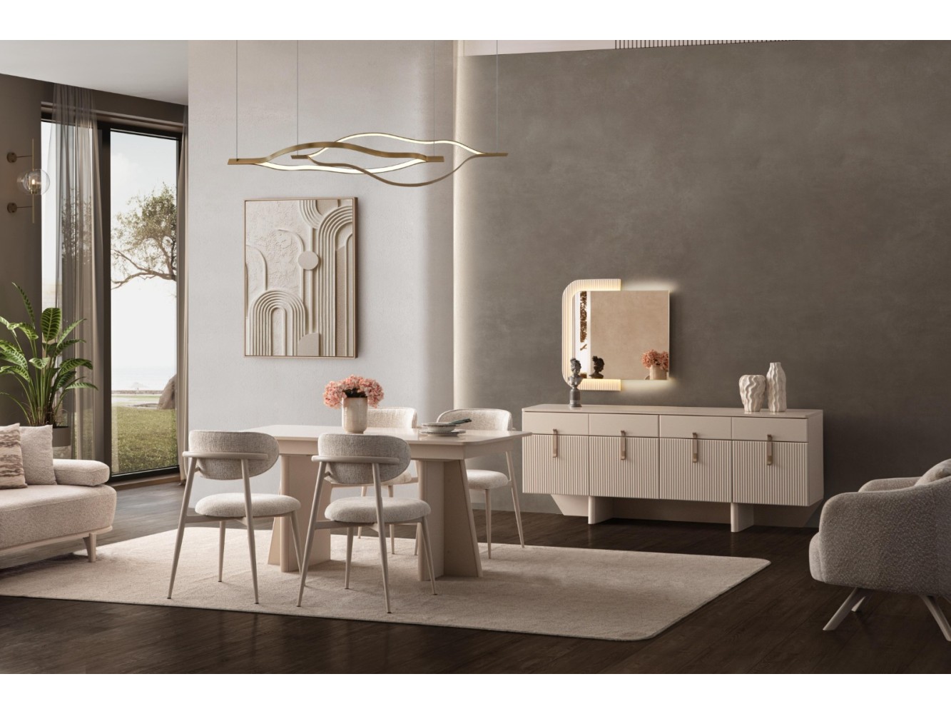 LINE DINING ROOM SET