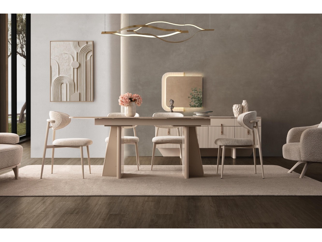 LINE DINING ROOM SET