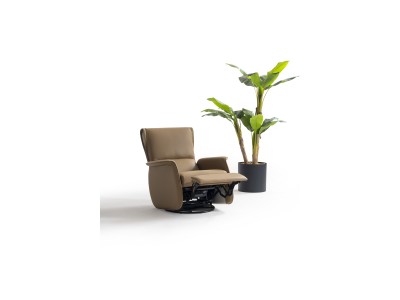 SNOW SWIVEL RECLINER ARMCHAIR